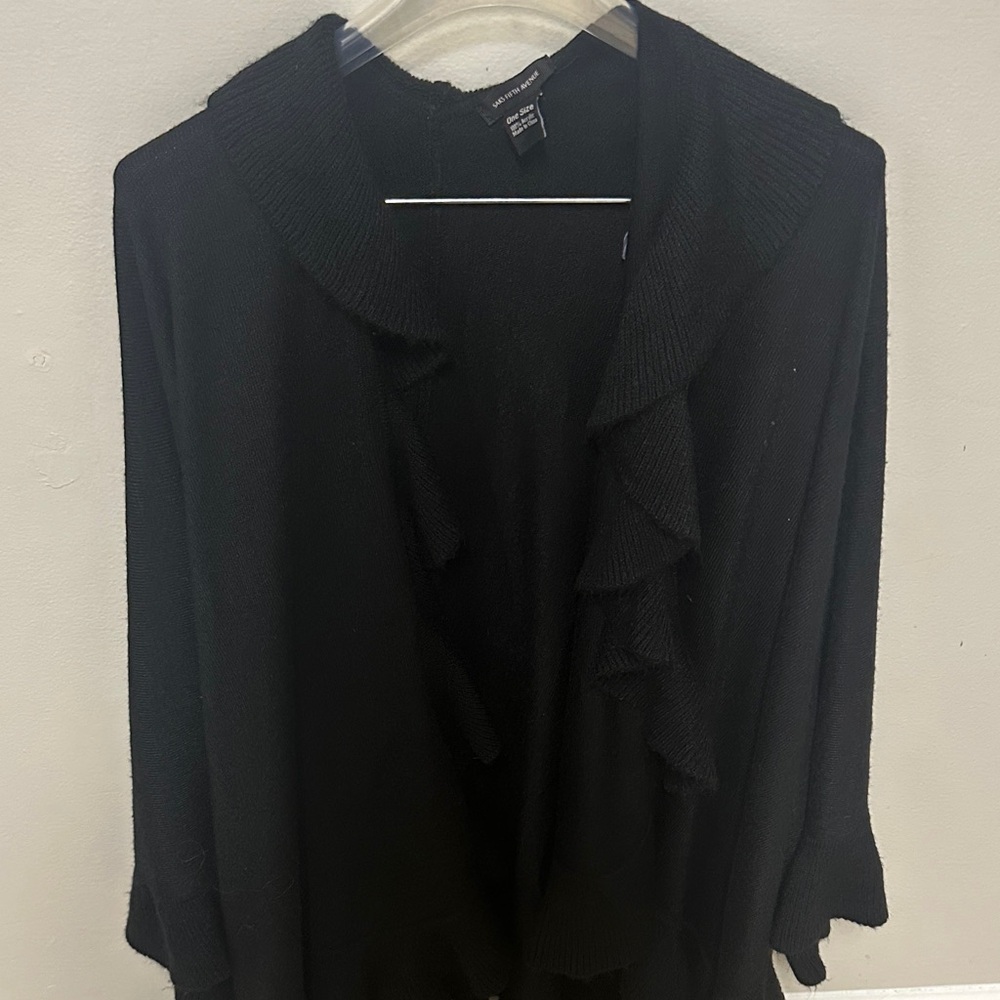 Women's Black Saks Shall